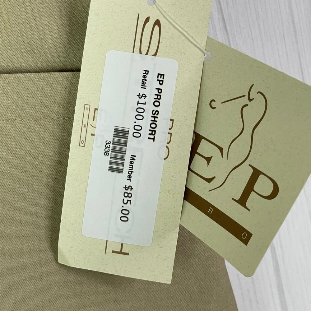 EP Pro Golf Shorts Khaki Size 8 Pull On Stretch - Picture 5 of 8